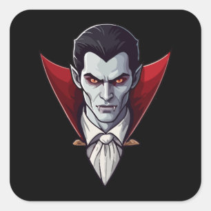 🦇 Gothic Vampire Black Sticker 🖤 🎃