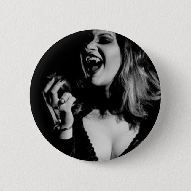 Gothic Vampire der letzte Bite Button (Vorderseite)