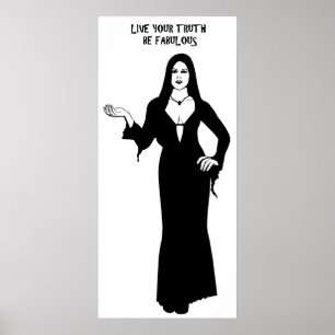Gothic Vampire Frauen sind fabelhafte Zitat Kunst Poster