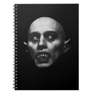Gothic Vampirzähne Horror Notizblock