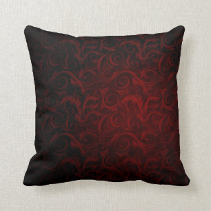 Gothic-Victorian-Vampir-Muster-Wurfkissen Kissen
