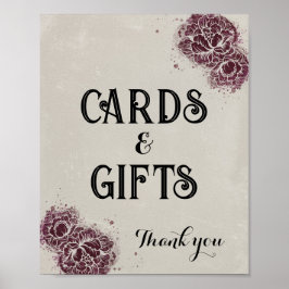 Gothic Viktorianisch Editable Party Event Sign Poster