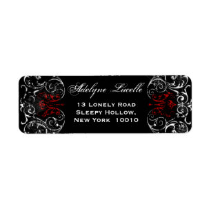 Gothic Viktorianisch Spooky Red and Black Return L