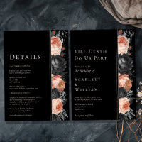 Gothic Vintag Black bis Death Wedding