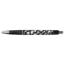 Gothic Vintag Spooky Skulls Pen