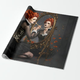 Gothic Vintage Art Design Geschenkpapier