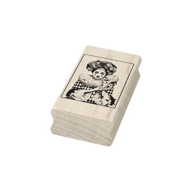 Gothic Vintage Art Design Gummistempel (Stempel)