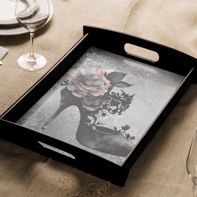 Gothic Vogue | Mute Pastel Rose Mode Stiletto Seidenpapier (Von Creator hochgeladen)