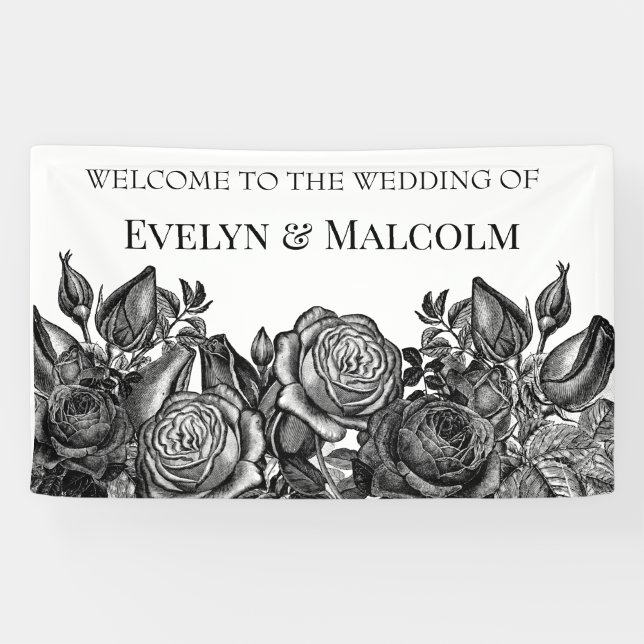 Gothic Wedding Banner (Horizontal)