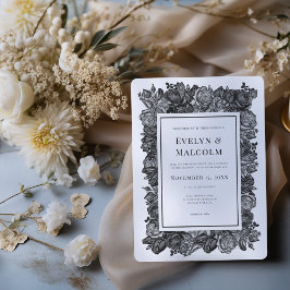 Gothic Wedding Einladung