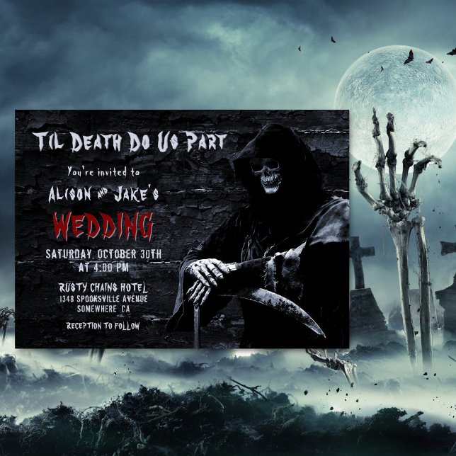 Gothic Wedding Einladung (Von Creator hochgeladen)