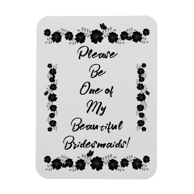 Gothic Wedding Magnet (Vertikal)