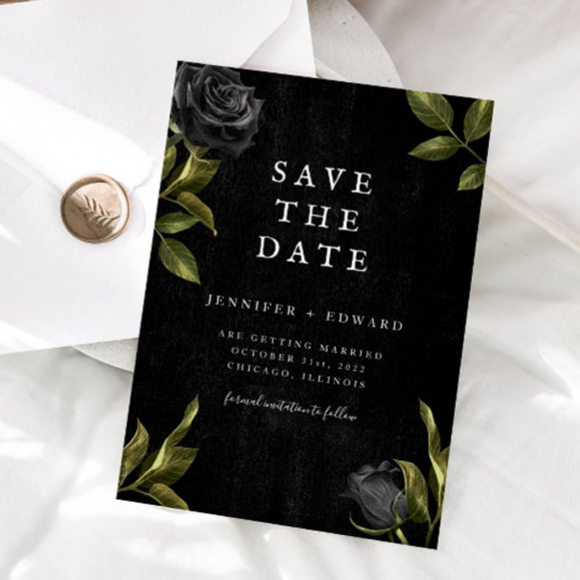 Gothic Wedding Save The Date (Von Creator hochgeladen)