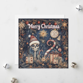 Gothic Weihnachten Feierliche Spooky Skull