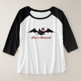 Gothic Weihnachtsbat T-Shirt