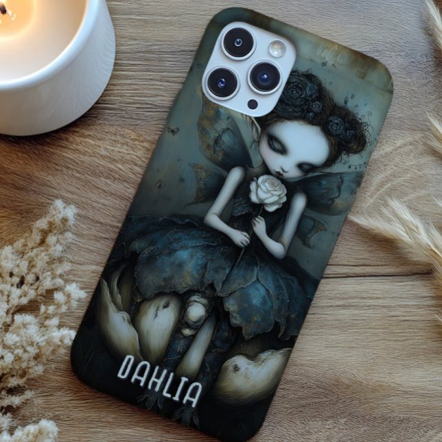 Gothic Whimsical Fairy Dark Fantasy Personalisiert Case-Mate iPhone Hülle (Von Creator hochgeladen)