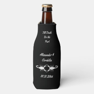Gothic White Wedding Scorpions Custom Flaschenkühler