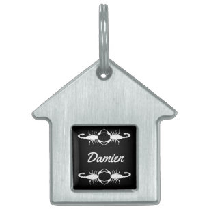 Gothic White Wedding Scorpions Custom Pet Name Tiermarke