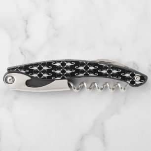 Gothic White Wedding Skorpions Gemustert Kellnermesser