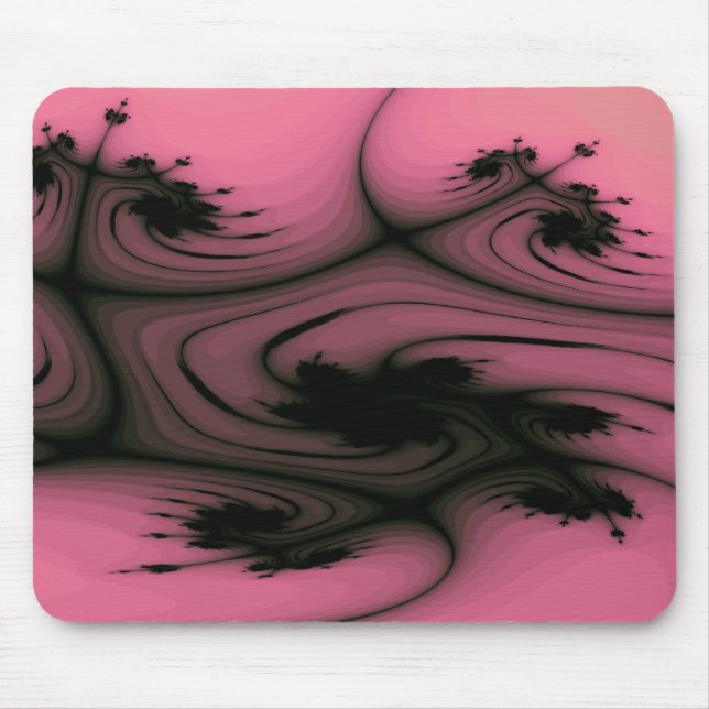 Gothic Wirbel Mousepad (Vorne)