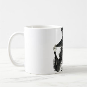 Gothic Witch Illustration Tasse