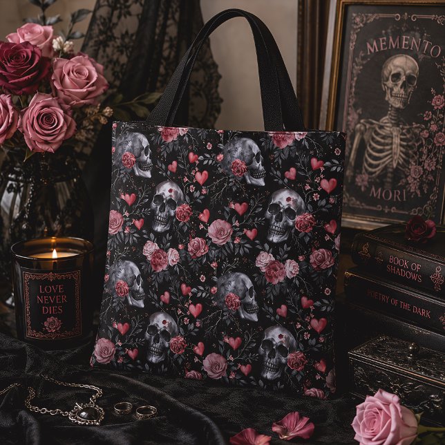 Gothic Witchcraft Skulls mit Rose (Von Creator hochgeladen)