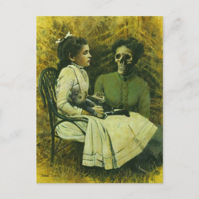 Gothic Wolfchild Postcard Postkarte (Vorderseite)