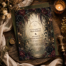 Gothic Woodland Hochzeit
