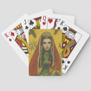 Gothic-Zauberin-Spielkarten Spielkarten