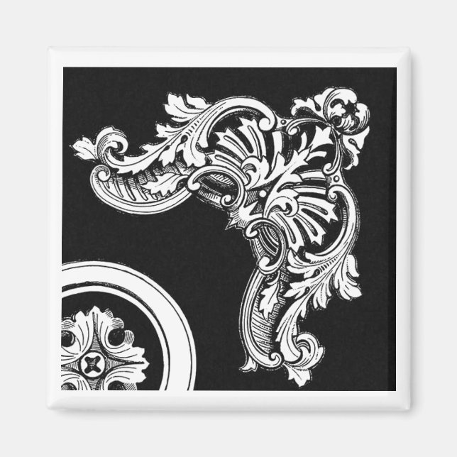Gothic-Ziermagnet Magnet (Vorne)