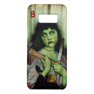 Gothic Zombie Girl Halloween Horror Monogram Case-Mate Samsung Galaxy S8 Hülle