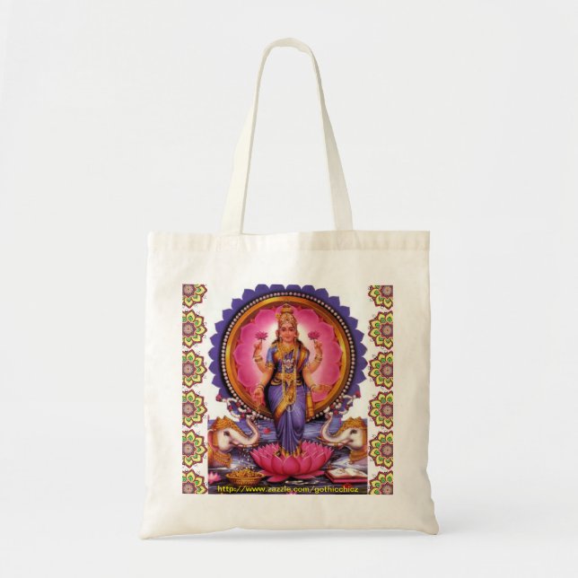 GothicChicz Göttin Lakshmi Tasche (Vorne)