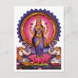 GothicChicz Lakshmi Postcard Postkarte