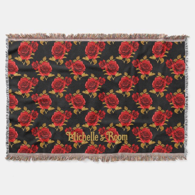 Gothisch Floral Decke (Vorderseite)