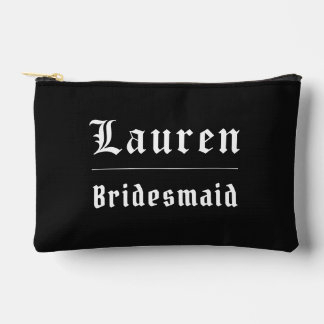 Gothische Brautjungfer-Tasche mit melancholischer  Zubehörtasche