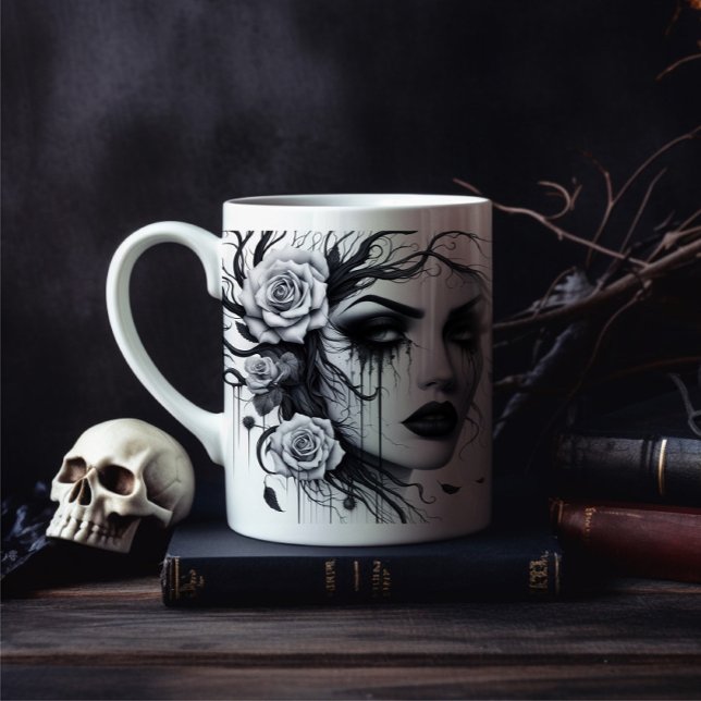 Gothische Frau Tasse (Von Creator hochgeladen)