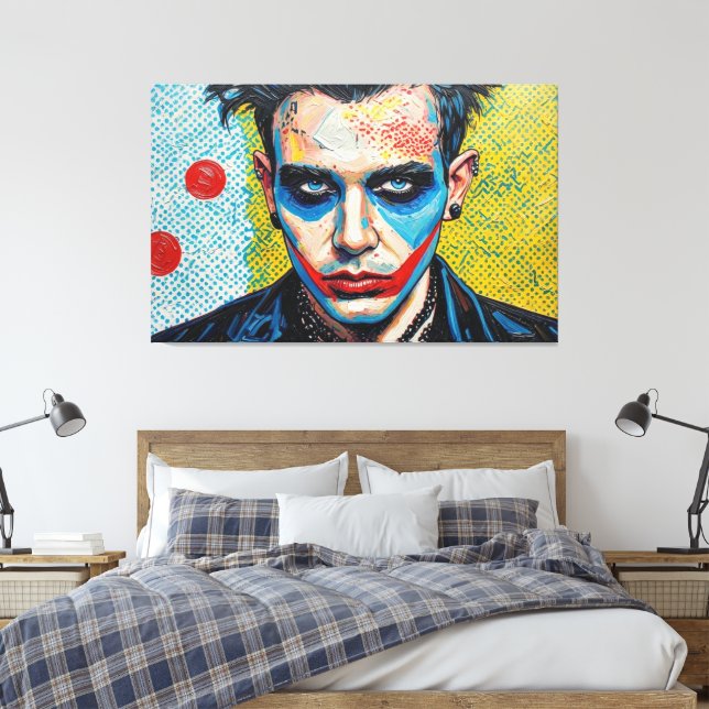 GOTHISCHE ÖDNIS 16 LEINWANDDRUCK (Insitu (Schlafzimmer))