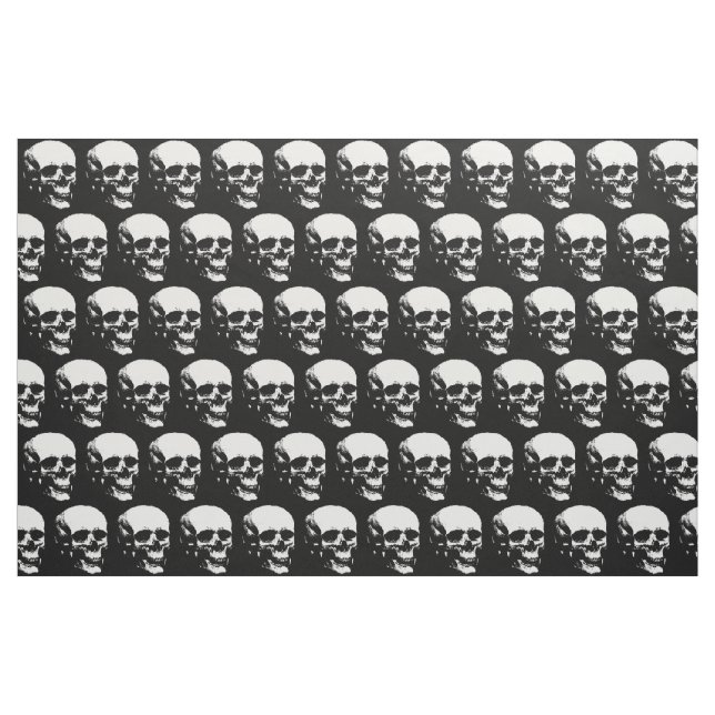 Gothische Schädel Stoff (Yard (91,4 cm))