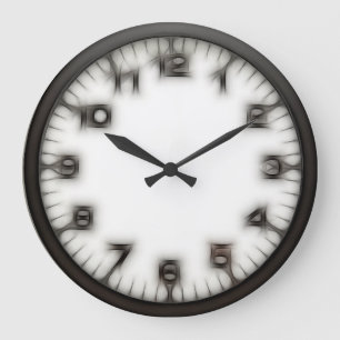 Gothische Seltsamkeit Runde Wanduhr