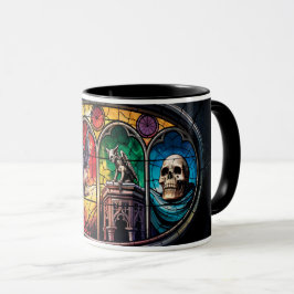 Gothische Wächter des Tores Tasse
