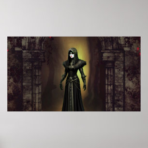 Gothischer Ghul Poster