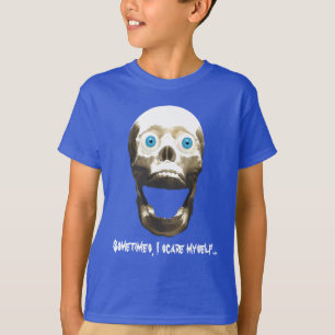 Gothischer Schädel - Halloween-Horror T-Shirt