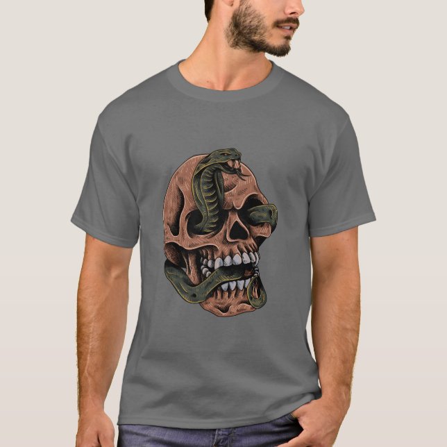 Gothischer Tierjunge T-Shirt (Vorderseite)