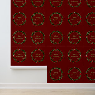 Gothischer Weihnachtskranz nach Maß mit individuel Tapete