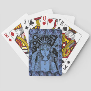GOTHISCHES MERMAID, SCHWARZES MEER SIREN FANTASY W SPIELKARTEN