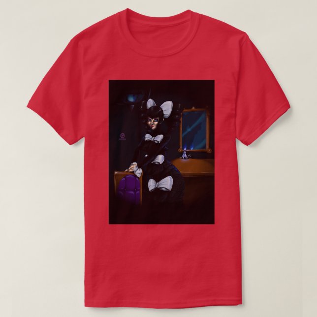 Gothitelle Hexe T-Shirt (Design vorne)