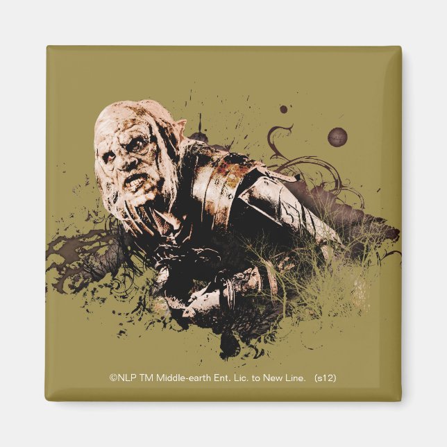 Gothmog Orc Vector Collage Magnet (Vorne)