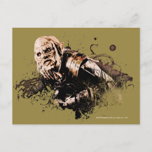 Gothmog Orc Vector Collage Postkarte