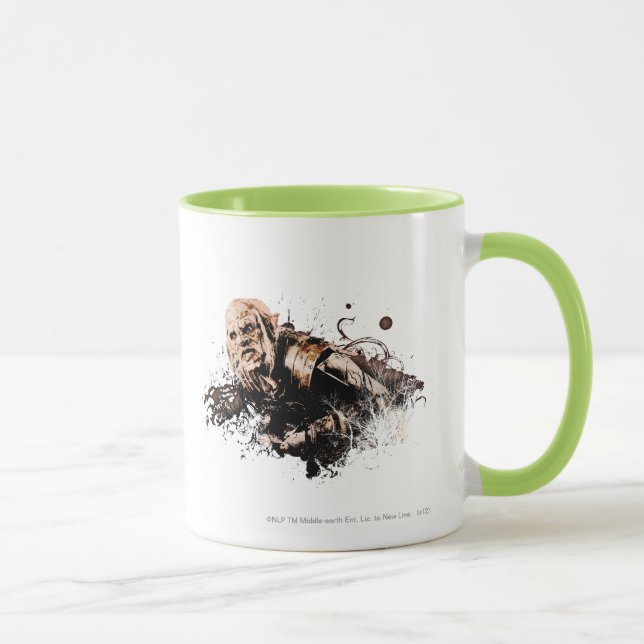 Gothmog Orc Vector Collage Tasse (Rechts)