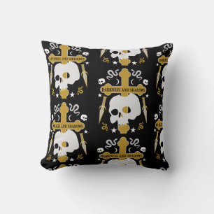 Goths Skull and Cross Wale Goth Day Kissen